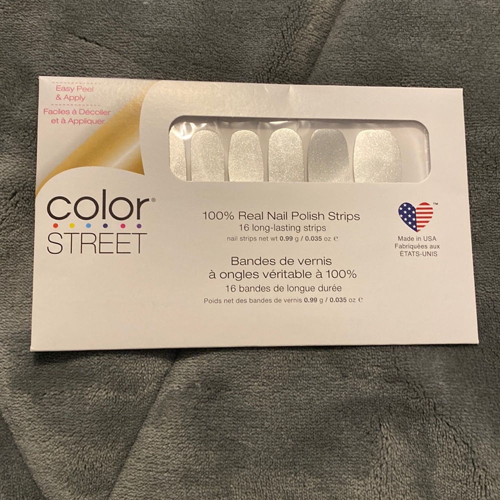 Color Street Silver Lust Polish Strips